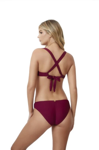 Burgundy Bathing Suit Bottoms | PQ Swim 5 Burgundy Bathing Suit Bottoms | PQ Swim - Image 5
