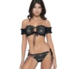 Off Shoulder Bikini Set Lace | PQ Swim