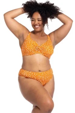 Cheetah Print High Waisted Bikini Bottoms | Artesands -Bikini Seperates file 1122