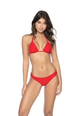 Red Bikini Top | PQ Swim