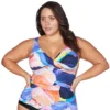 High Waist Tankini Set Abstract | Artesands