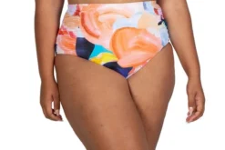 High Waist Tankini Set Abstract | Artesands -Bikini Seperates file 1291