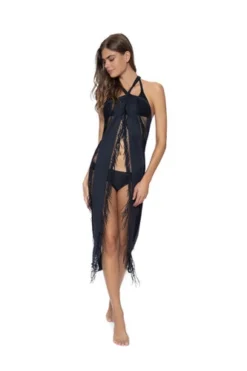 Fringe Swimsuit Cover Up Convertible Dress | PQ Swim -Bikini Seperates file 1398