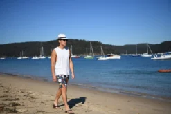 Mens Floral Swim Trunks | Island Haze -Bikini Seperates file 1444