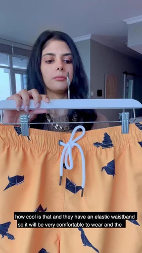 Gold Swim Trunks | Island Haze 9 Gold Swim Trunks | Island Haze - Image 9