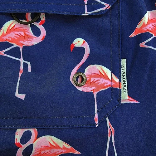 Flamingo Swim Trunks | Island Haze 6 Flamingo Swim Trunks | Island Haze - Image 6