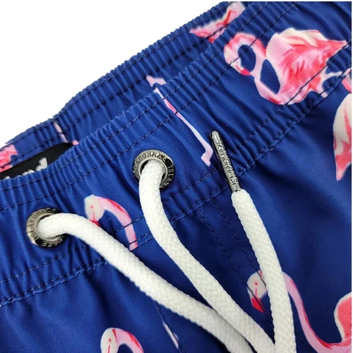 Flamingo Swim Trunks | Island Haze 7 Flamingo Swim Trunks | Island Haze - Image 7