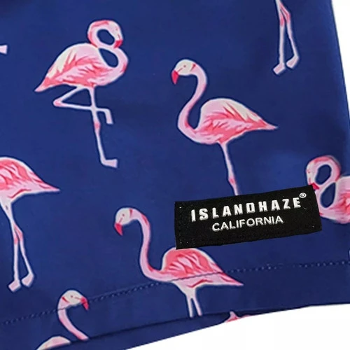 Flamingo Swim Trunks | Island Haze 8 Flamingo Swim Trunks | Island Haze - Image 8