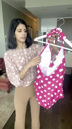 Polka Dot Swimsuit | Sea Level Australia -Bikini Seperates file 186