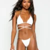 Wrap Bikini Top Gold Chain | Beach Bunny Swimwear