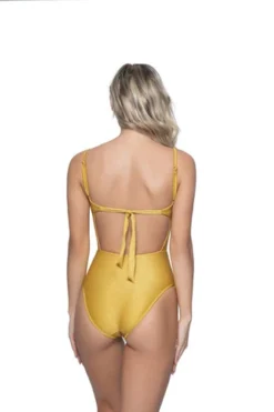 Cut Out Monokini Gold | PQ Swim -Bikini Seperates file 233