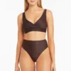 High Waisted Tummy Control Swimsuit Bottoms | Sea Level Australia