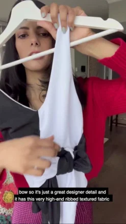 Black And White One Piece Swimsuit | Beach Riot -Bikini Seperates file 393