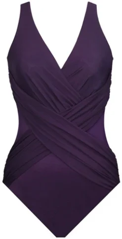 Shaping Swimsuit Purple | Miraclesuit 10 Shaping Swimsuit Purple | Miraclesuit -Bikini Seperates file 397
