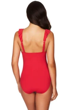 Red Swimsuit | Sea Level Australia -Bikini Seperates file 478