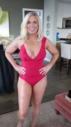Red Swimsuit | Sea Level Australia -Bikini Seperates file 485