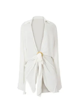 White Shirt Beach Cover Up | PQ Swim -Bikini Seperates file 492