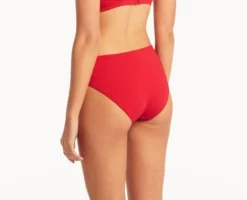 Red Tankini Set Sustainable | Sea Level Australia -Bikini Seperates file 506