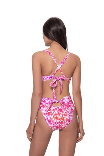 Pink Floral Bikini Top | PQ Swim 2 Pink Floral Bikini Top | PQ Swim - Image 2