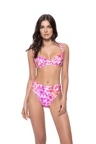 Pink Floral Bikini Top | PQ Swim 3 Pink Floral Bikini Top | PQ Swim - Image 3