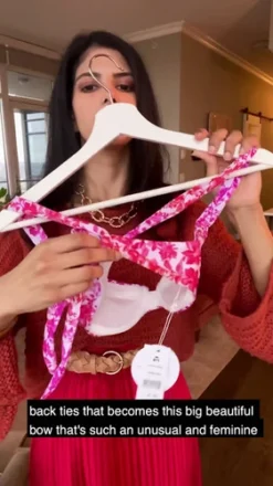 Pink Floral Bikini Top | PQ Swim 7 Pink Floral Bikini Top | PQ Swim -Bikini Seperates file 564