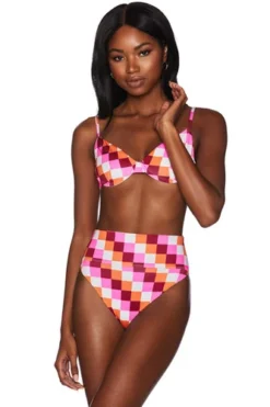 Checkered Swimsuit Set | Beach Riot -Bikini Seperates file 611
