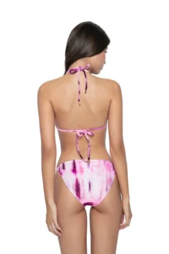 Pink Bikini Tie Dye Top | PQ Swim -Bikini Seperates file 651