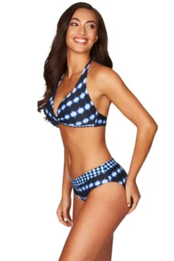 Navy Bikini Bottoms Bandhani | Sea Level Australia