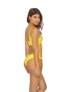 Yellow Bikini Top | PQ Swim -Bikini Seperates file 664