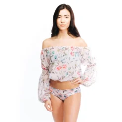 Bikini Top & Cover Up Sunshine Off Shoulder | Boamar Swimwear -Bikini Seperates file 72