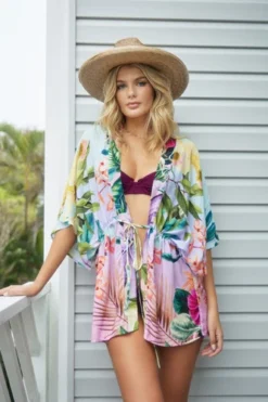 Kimono Bikini 3 Piece Set | PQ Swim