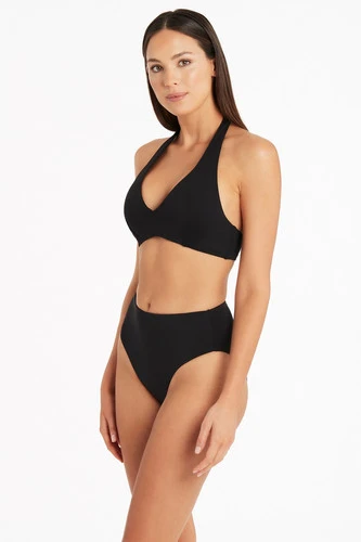 Black Halter Bikini Top | Sea Level Australia 3 Black Halter Bikini Top | Sea Level Australia - Image 3