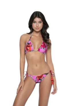 Flower Bathing Suit Set Reversible | PQ Swim 12 Flower Bathing Suit Set Reversible | PQ Swim -Bikini Seperates file 852