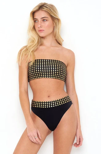 Gold Bikini Bottoms | Peixoto 3 Gold Bikini Bottoms | Peixoto - Image 3