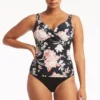 Tankini Top With Built In Bra Sustainable | Sea Level Australia