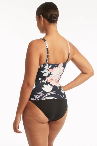Tankini Top With Built In Bra Sustainable | Sea Level Australia 2 Tankini Top With Built In Bra Sustainable | Sea Level Australia - Image 2