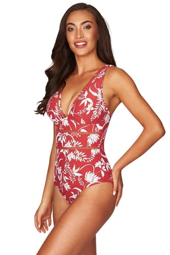 Red One Piece Swimsuit | Sea Level Australia 4 Red One Piece Swimsuit | Sea Level Australia - Image 4
